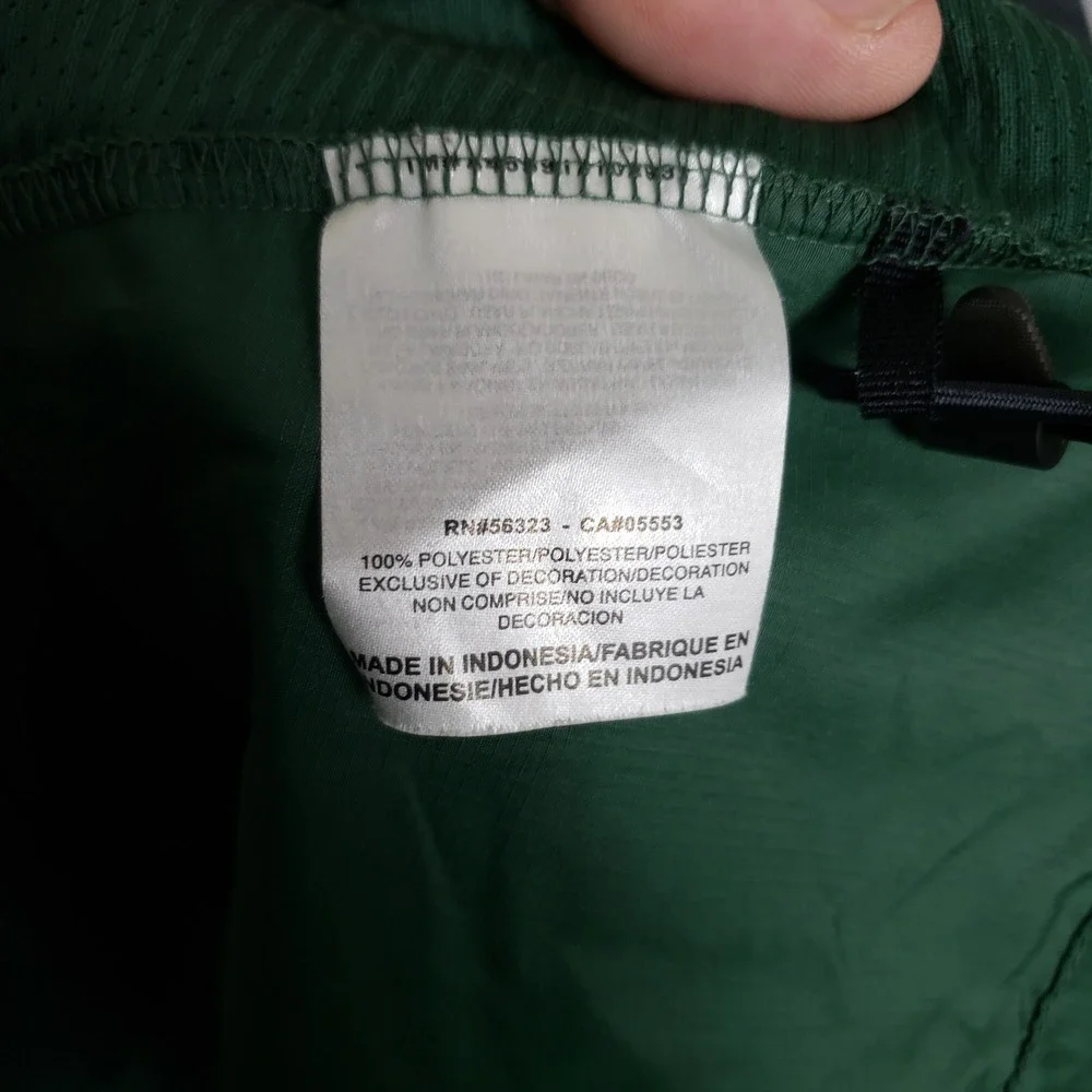 Nike Oregon Ducks 1/4 Zip Warm Up‎ Jackey Green Game Day Colligate Men's XL
